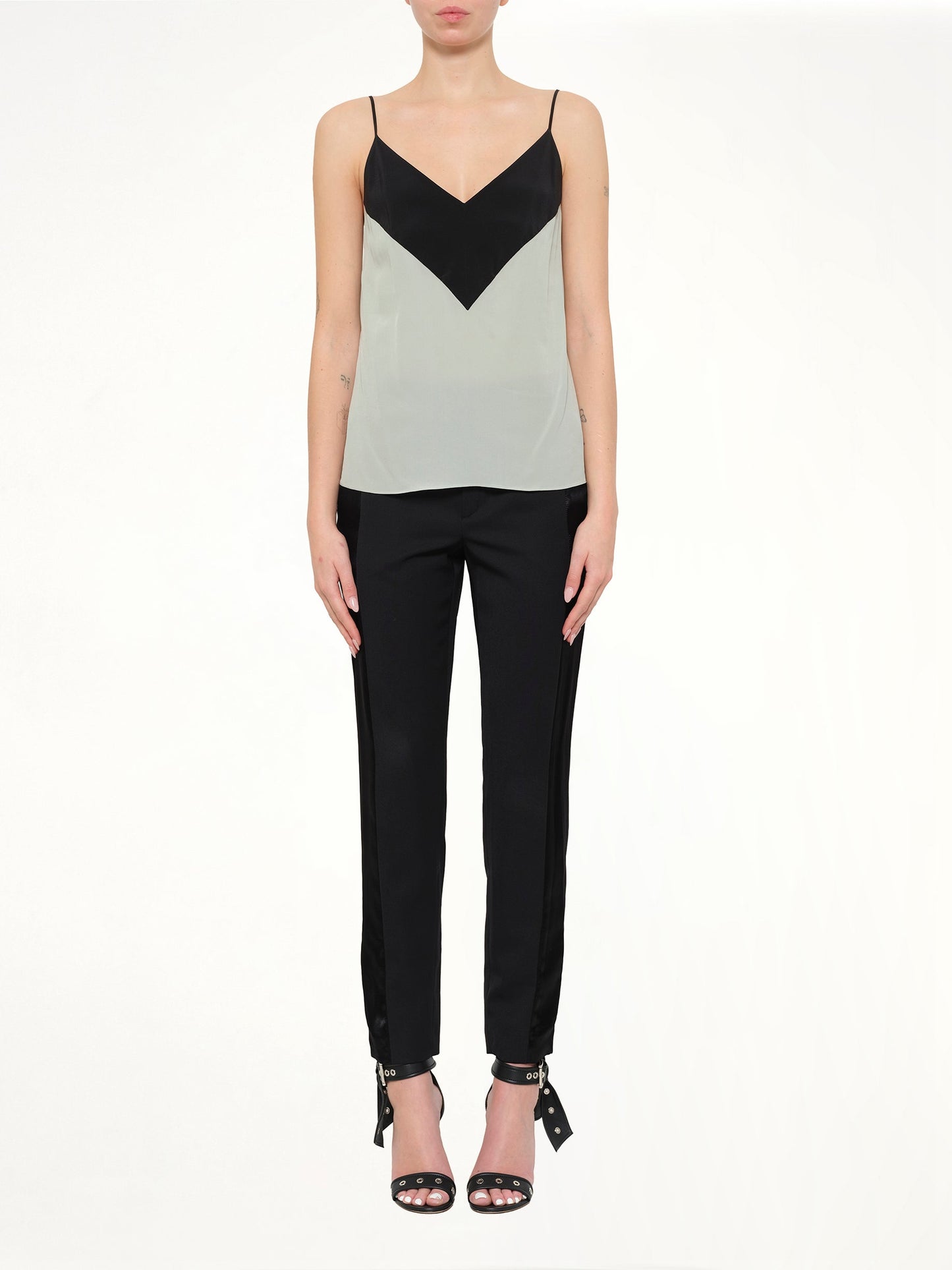 LANVIN Silk Top (Green)