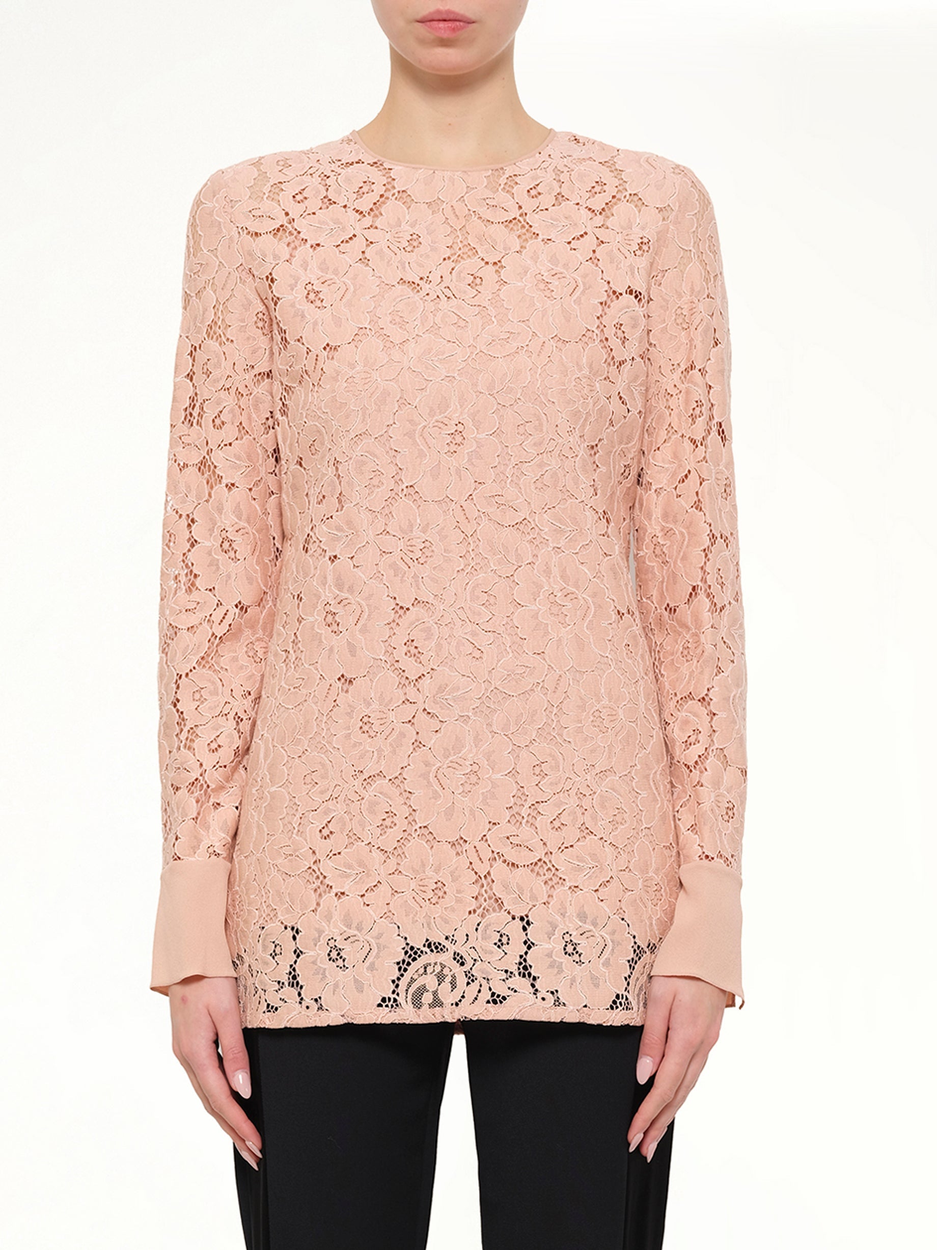 Image of Shirts. Product name - Top in Blush colour by brand - LANVIN