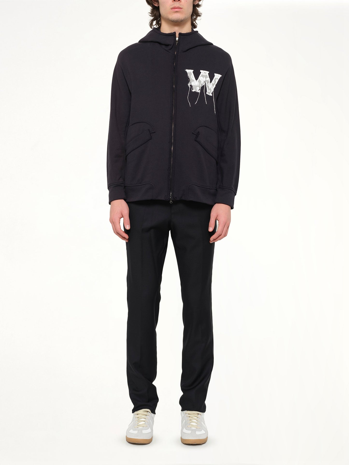 Wooyoungmi Track Jackets (Navy)