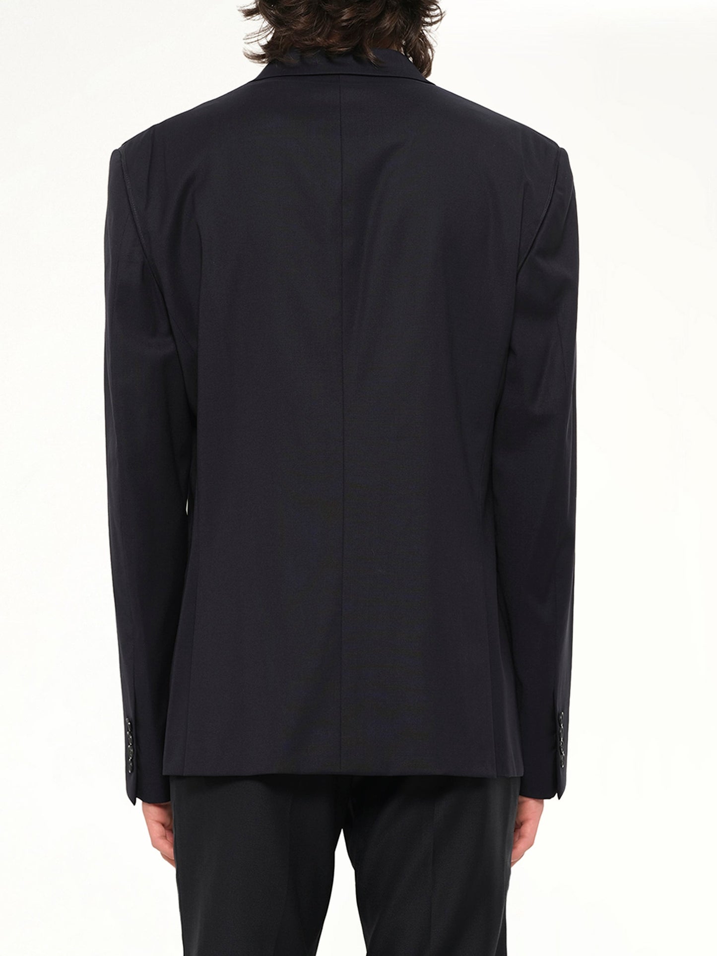 WOOYOUNGMI Woven Jacket (Navy)