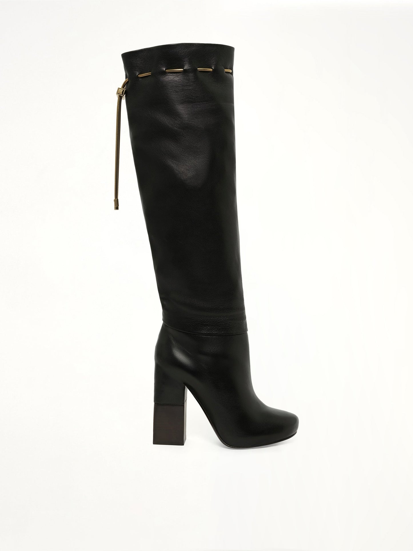 Image of Boots. Product name - Boot in Black colour by brand - LANVIN