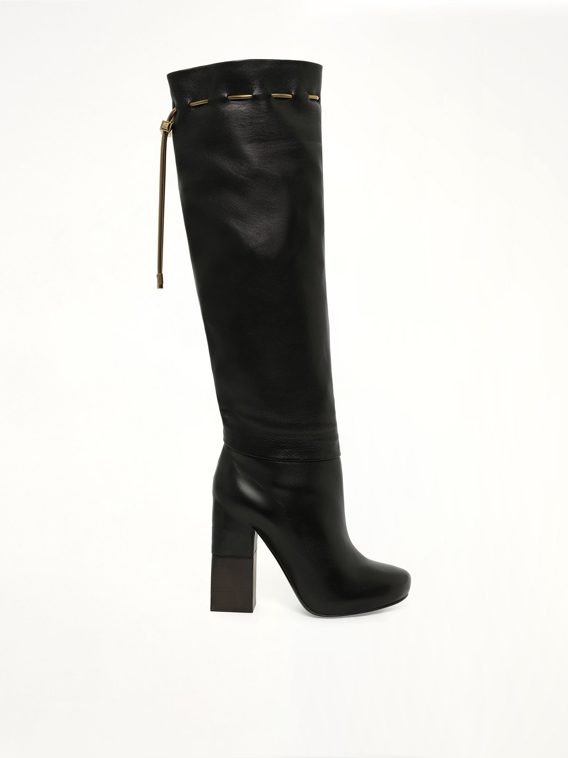 Image of Boots. Product name - Boot in Black colour by brand - LANVIN