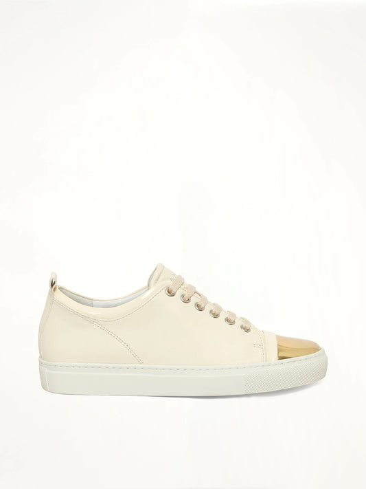 Image of Sneakers. Product name - Lanvin Sneaker in White colour by brand - LANVIN