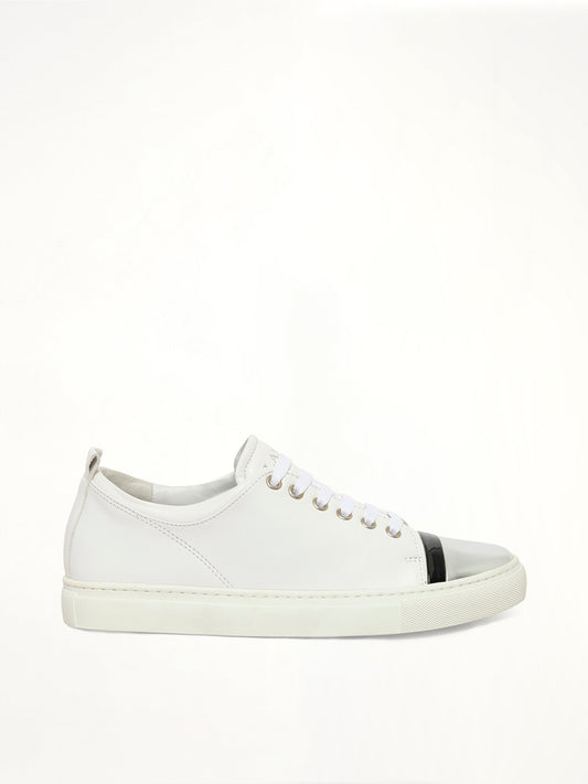 Image of Sneakers. Product name - Lanvin Sneaker in White colour by brand - LANVIN
