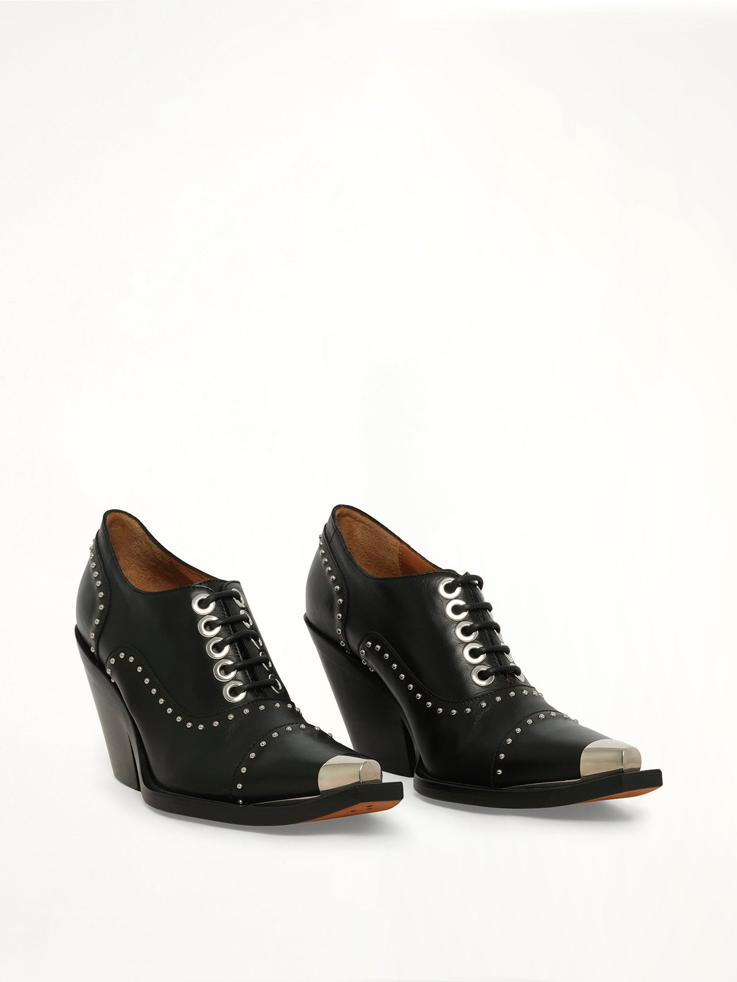 GIVENCHY Cowboy Derby Shoes (Black)