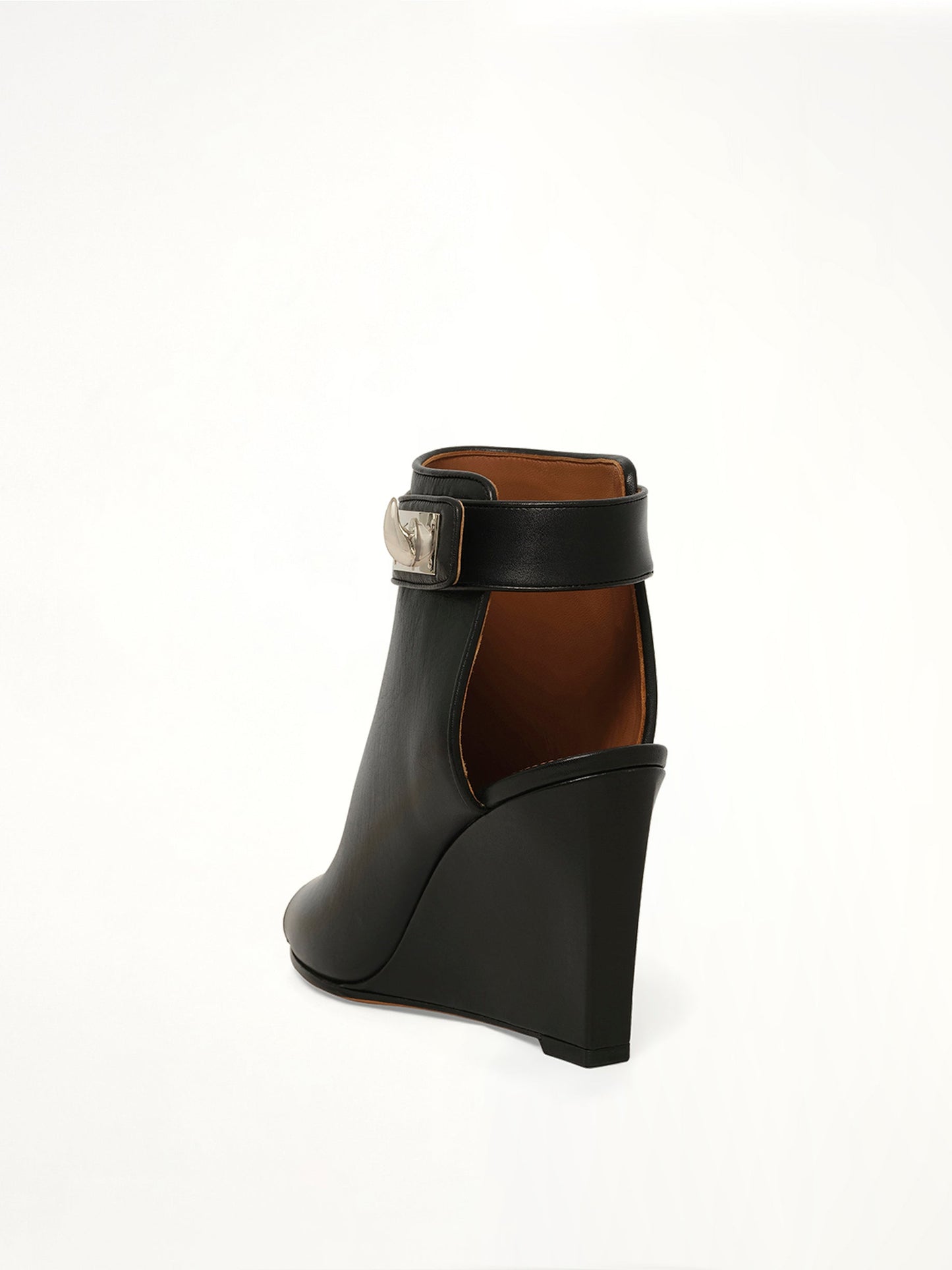 GIVENCHY Wedge Shark Sandal (Black)