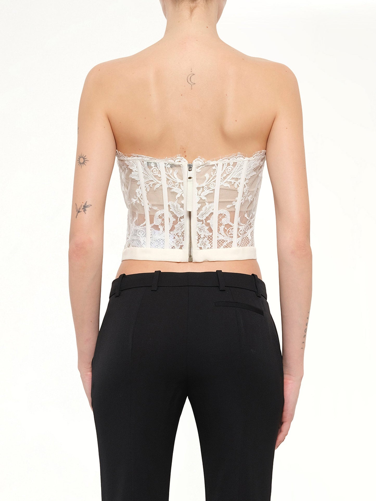 Alexander McQueen Bralette (White)