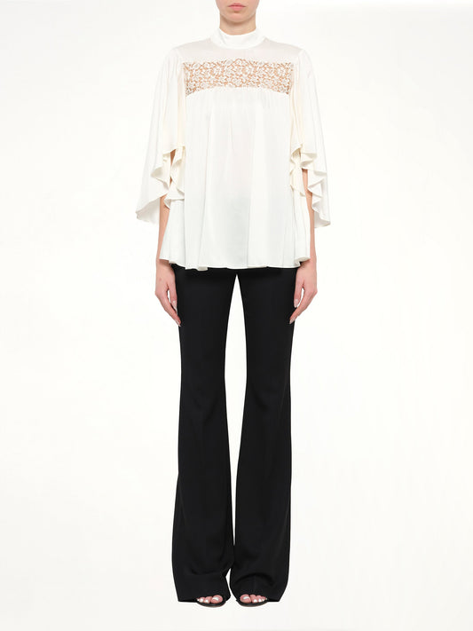 Alexander McQueen Fluid Satin Top (9016)