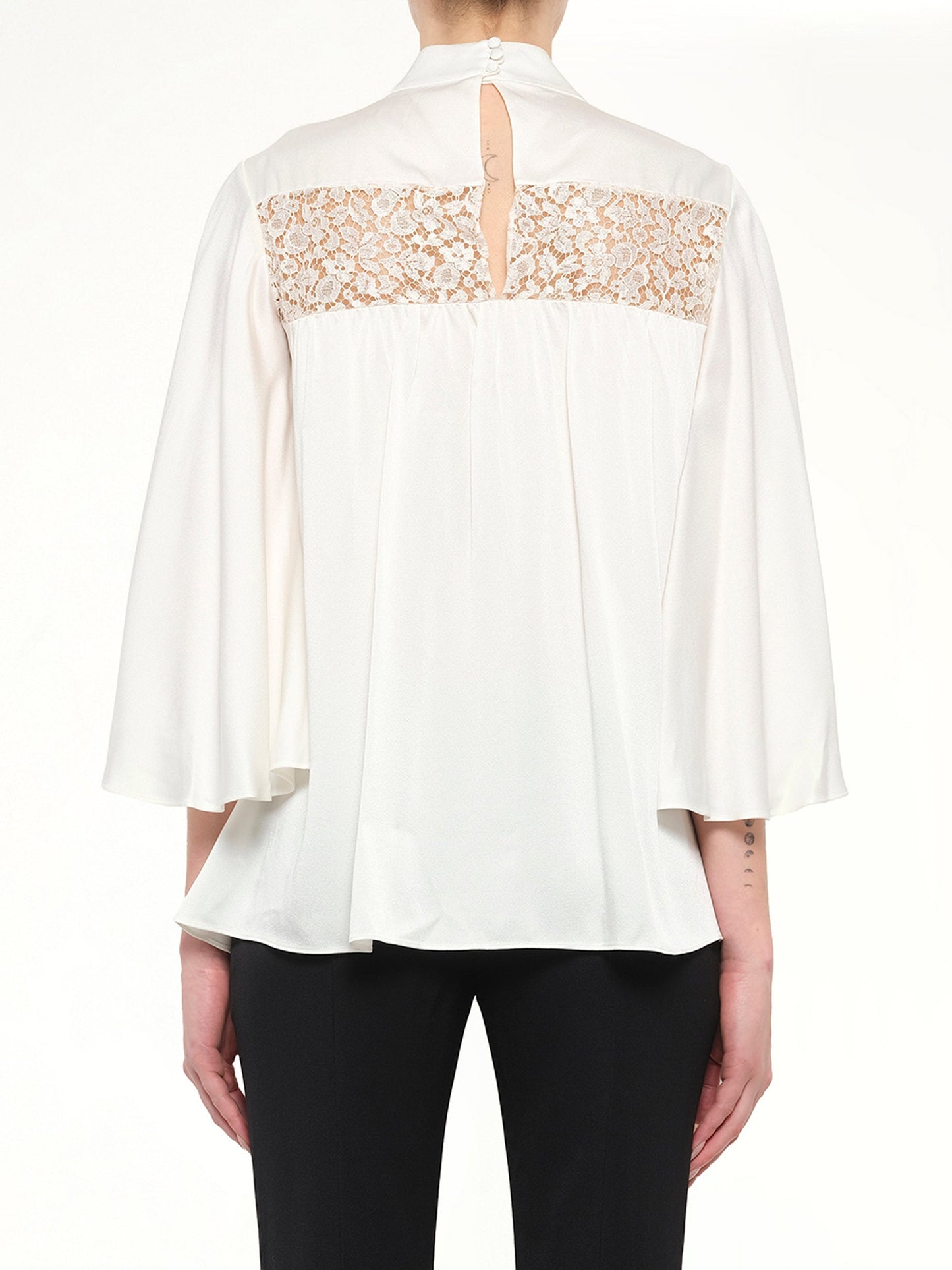 Alexander McQueen Fluid Satin Top (9016)
