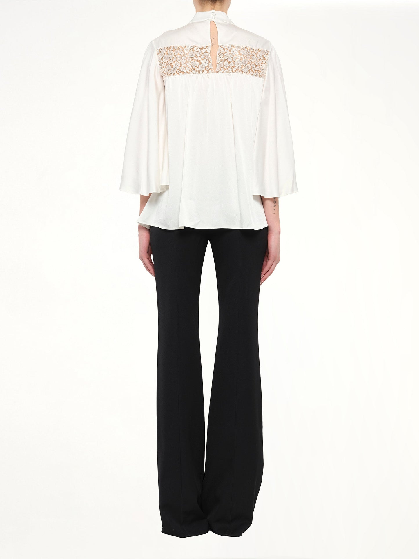 Alexander McQueen Fluid Satin Top (9016)