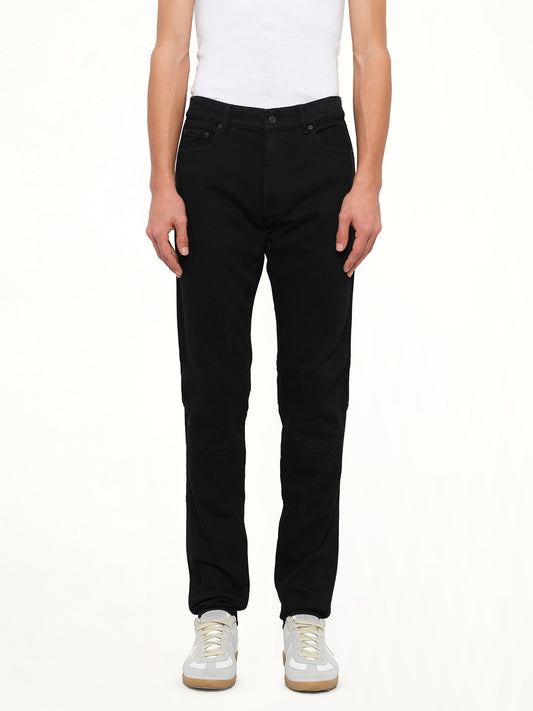 Image of Jeans. Product name - Denim Biker in Black colour by brand - KENZO