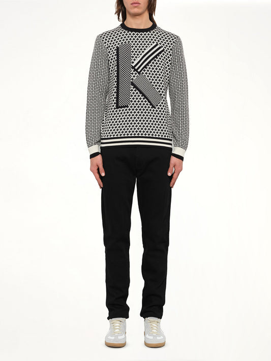 KENZO Fairisle Jumper (Black)