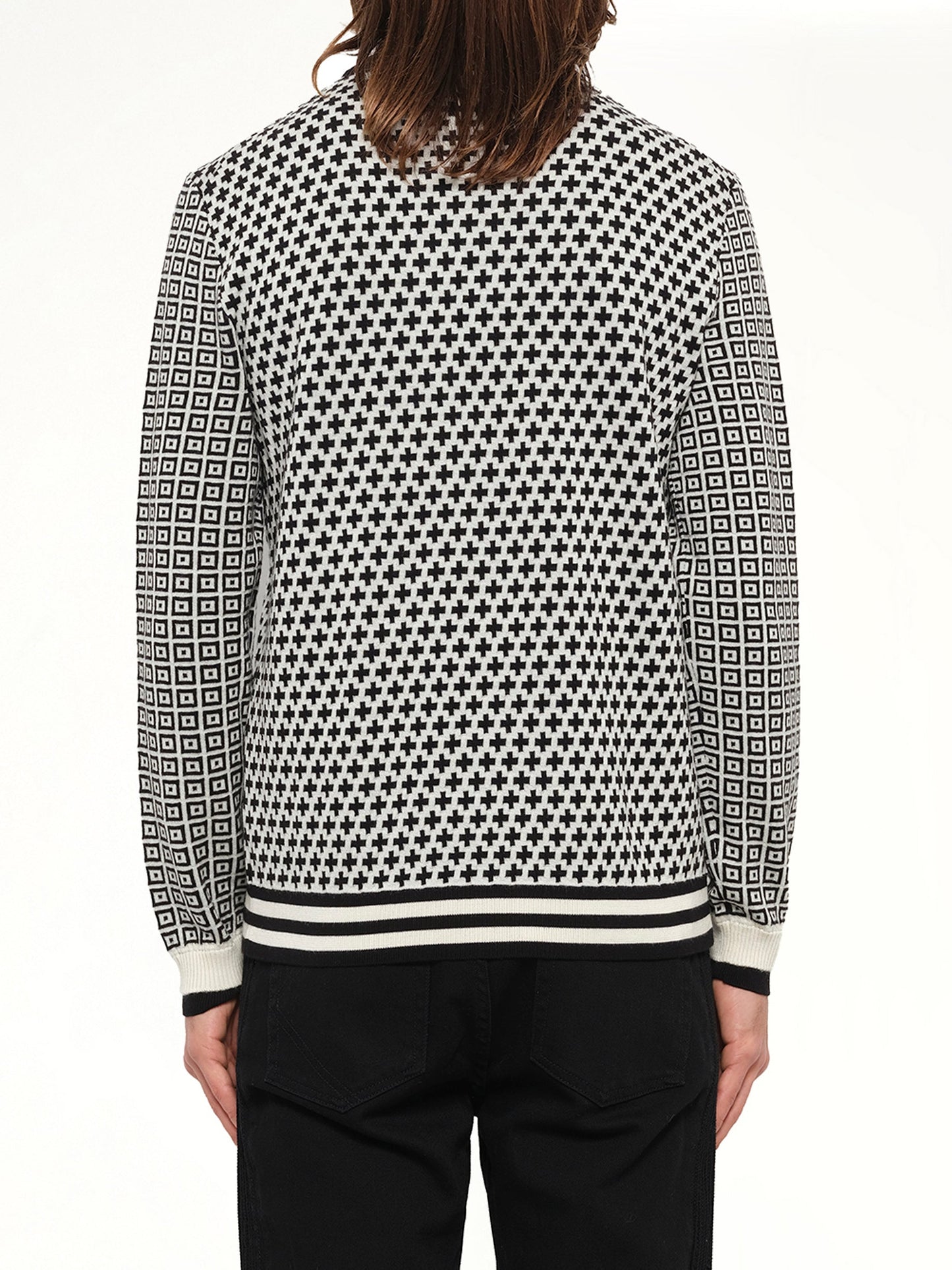 KENZO Fairisle Jumper (Black)