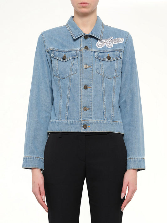 Image of Coats & Jackets. Product name - Kenzo Jacket in Blue colour by brand - KENZO