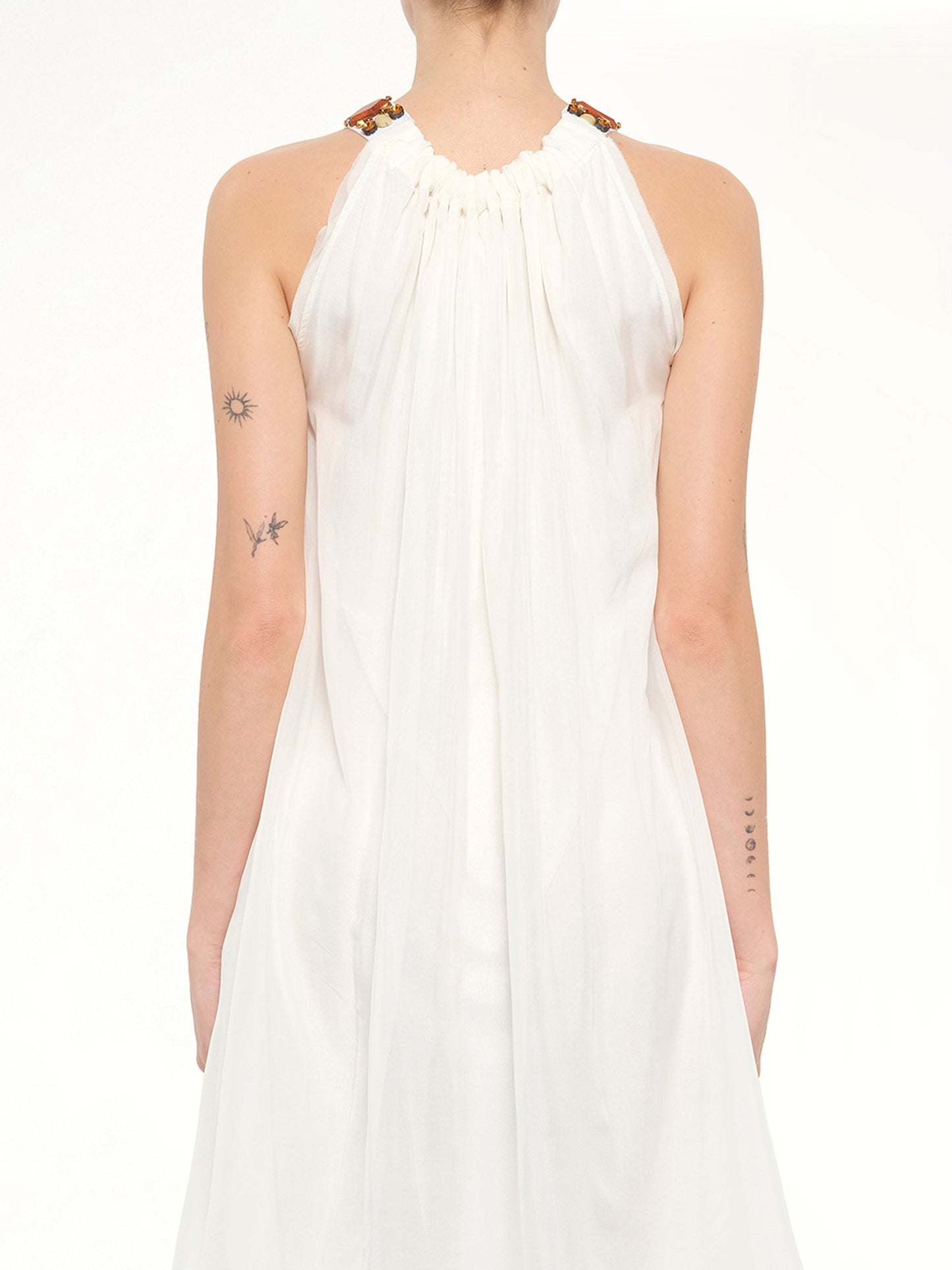 Lanvin Jersey Dress (White)