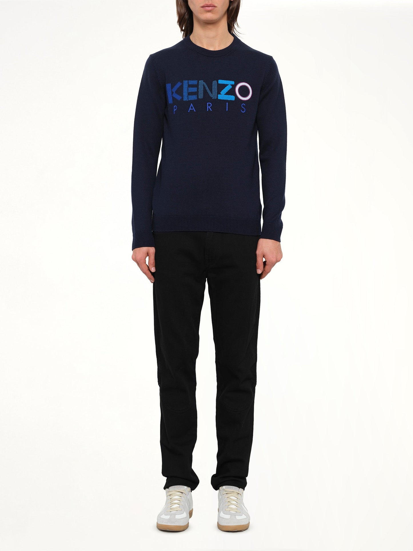 KENZO Logo Jumper (Navy)