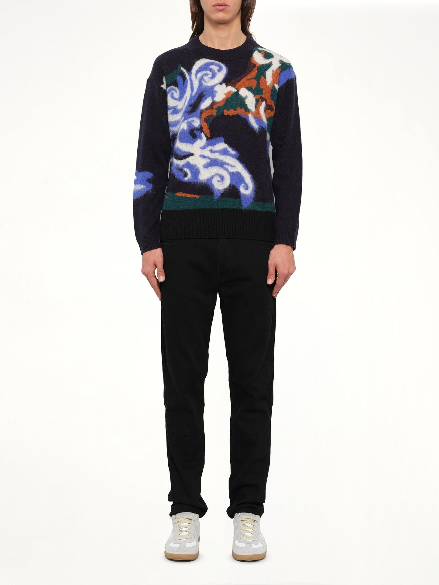 KENZO World Mohain Knit (Blue)