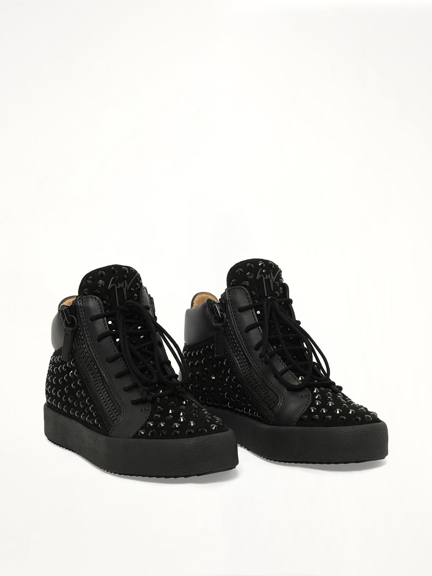 GIUSEPPE ZANOTTI Camoscio (Black)