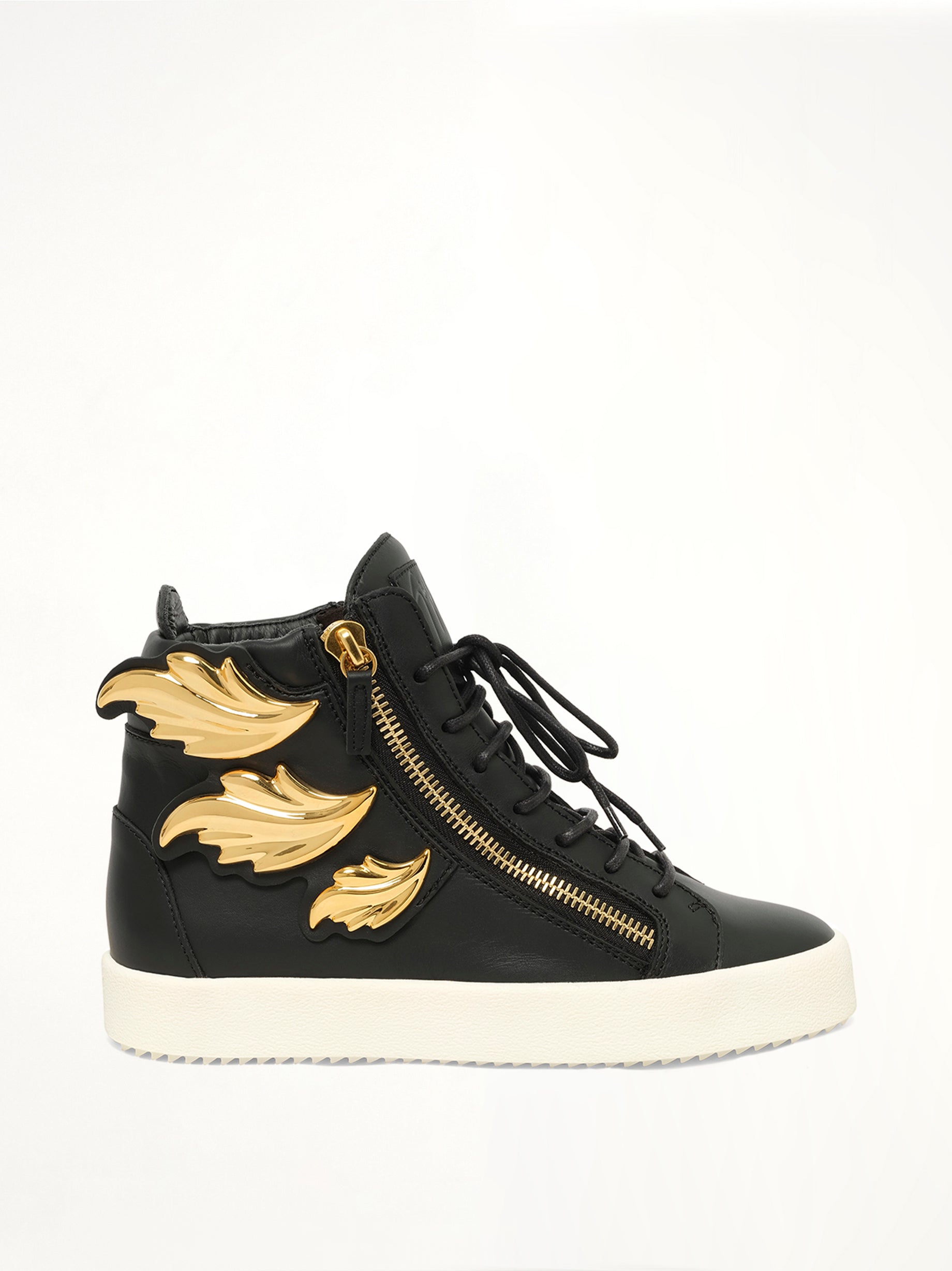 Image of Sneakers. Product name - GZ Birel/Vague Sneaker in Black colour by brand - GIUSEPPE ZANOTTI