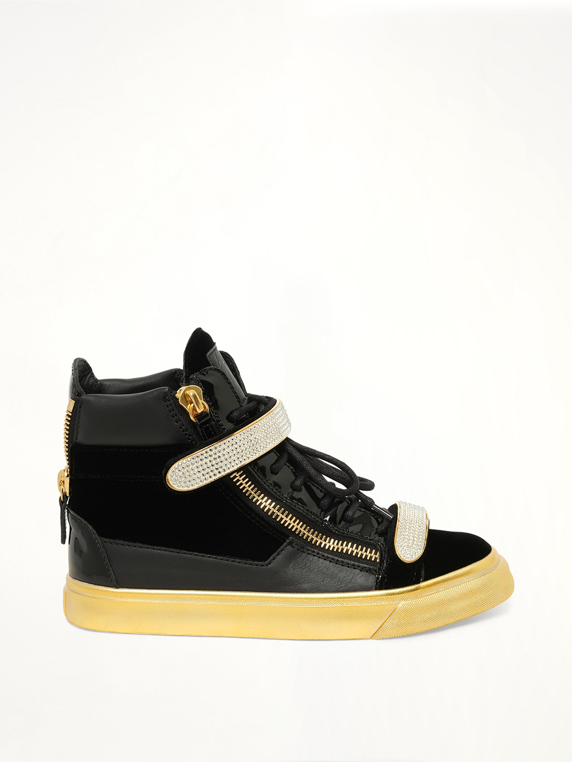 Image of Sneakers. Product name - GZ Veronica Sneaker in Navy colour by brand - GIUSEPPE ZANOTTI