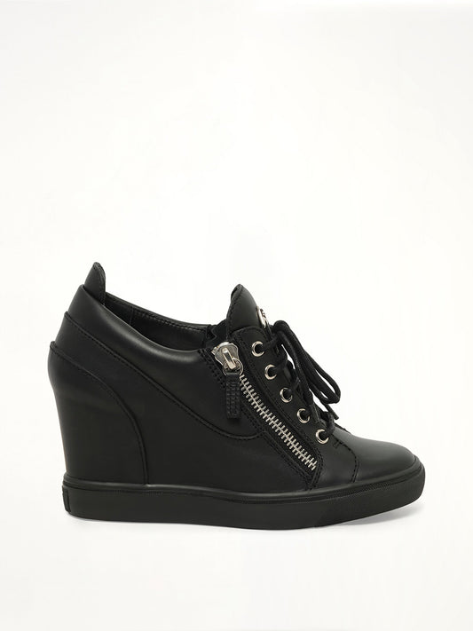 Image of Sneakers. Product name - Giuseppe Zanotti Birel/Vague Nero Sneaker in 2 colour by brand - GIUSEPPE ZANOTTI