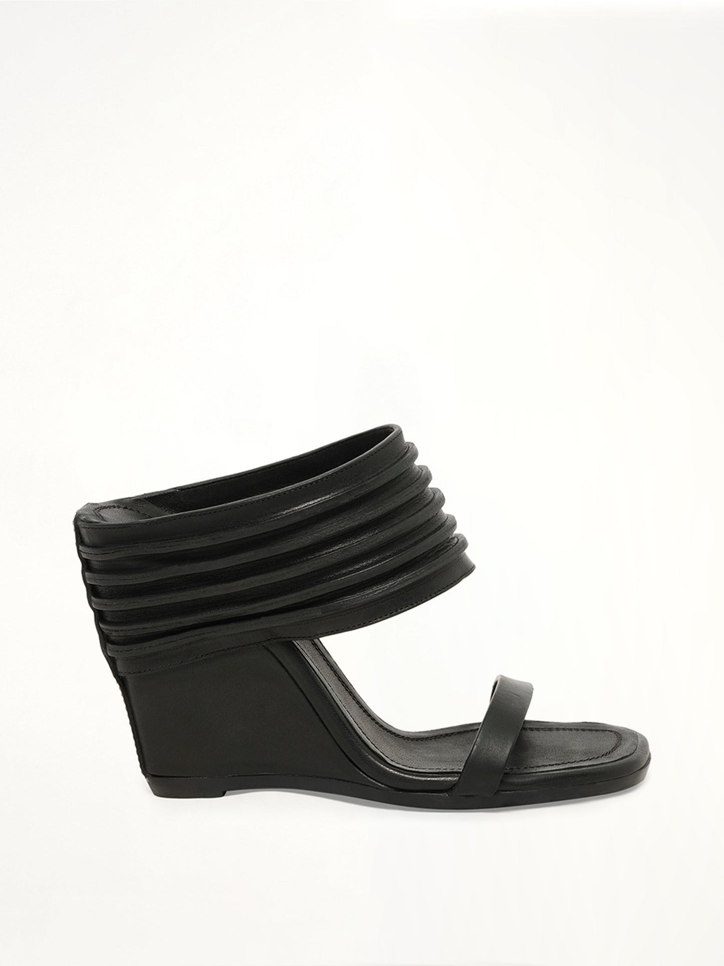 Image of Boots. Product name - Ruhlmann Shoes in Black colour by brand - RICK OWENS