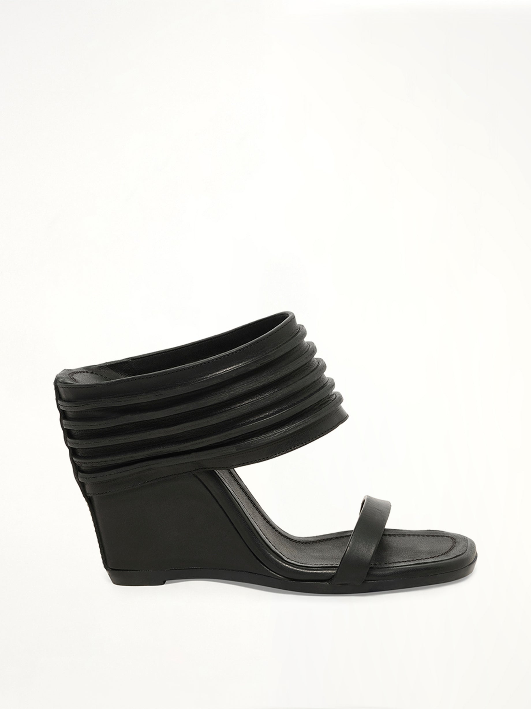 Image of Boots. Product name - Ruhlmann Shoes in Black colour by brand - RICK OWENS