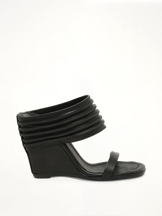 Image of Boots. Product name - Ruhlmann Shoes in Black colour by brand - RICK OWENS