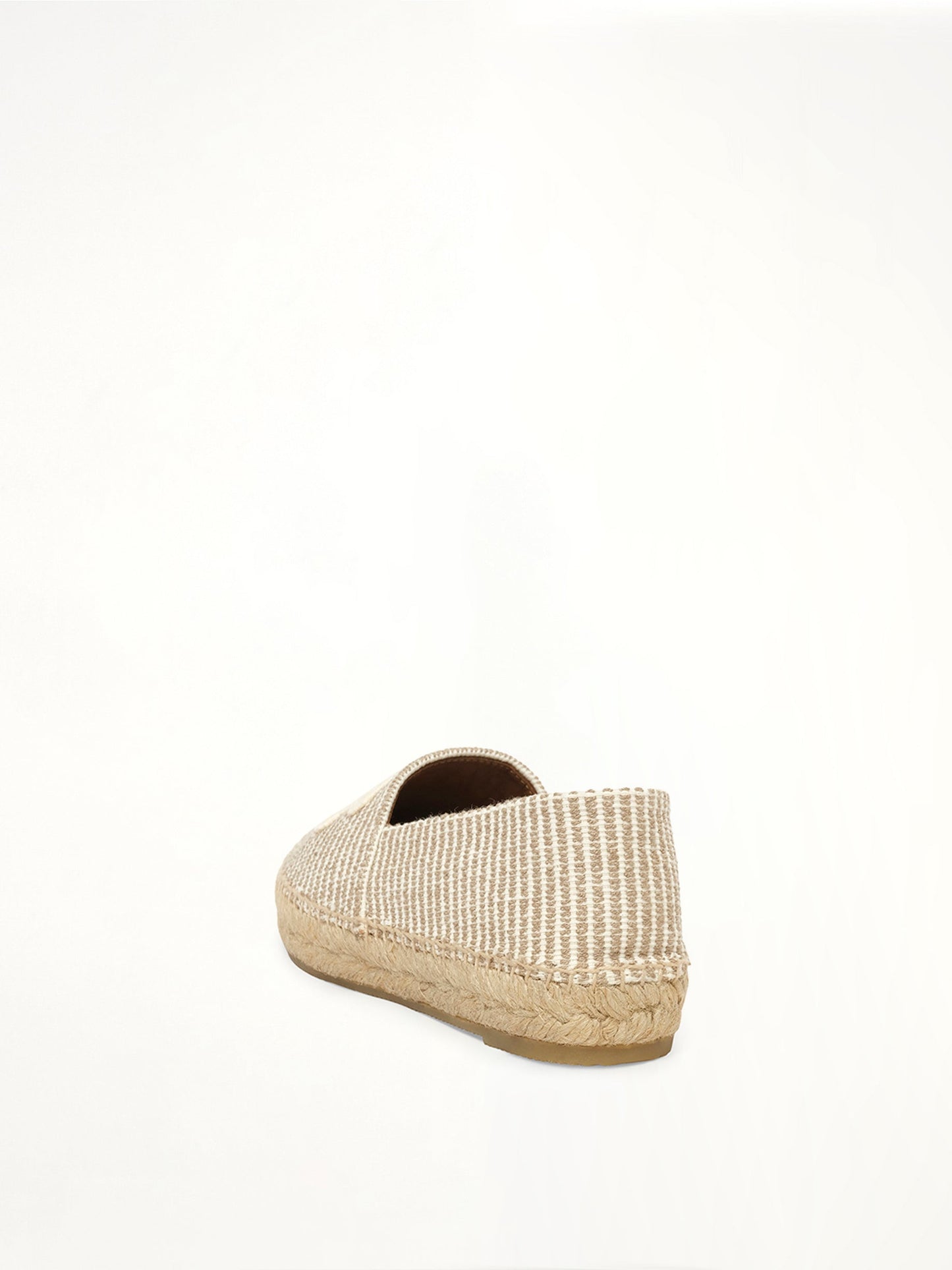 CELINE Triomphe Espadrille 05 with Embroidered P (Beige)
