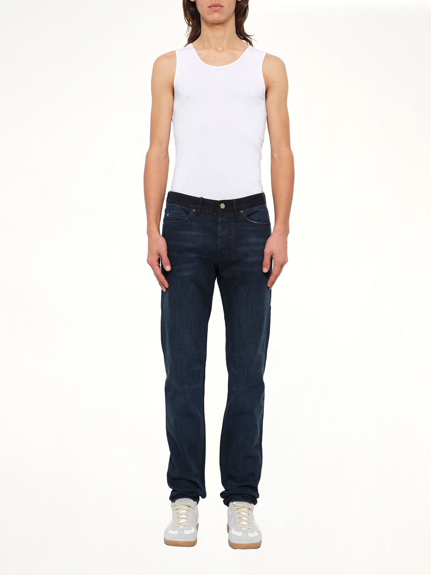 LANVIN 5 Pocket Belt (Anthracite)