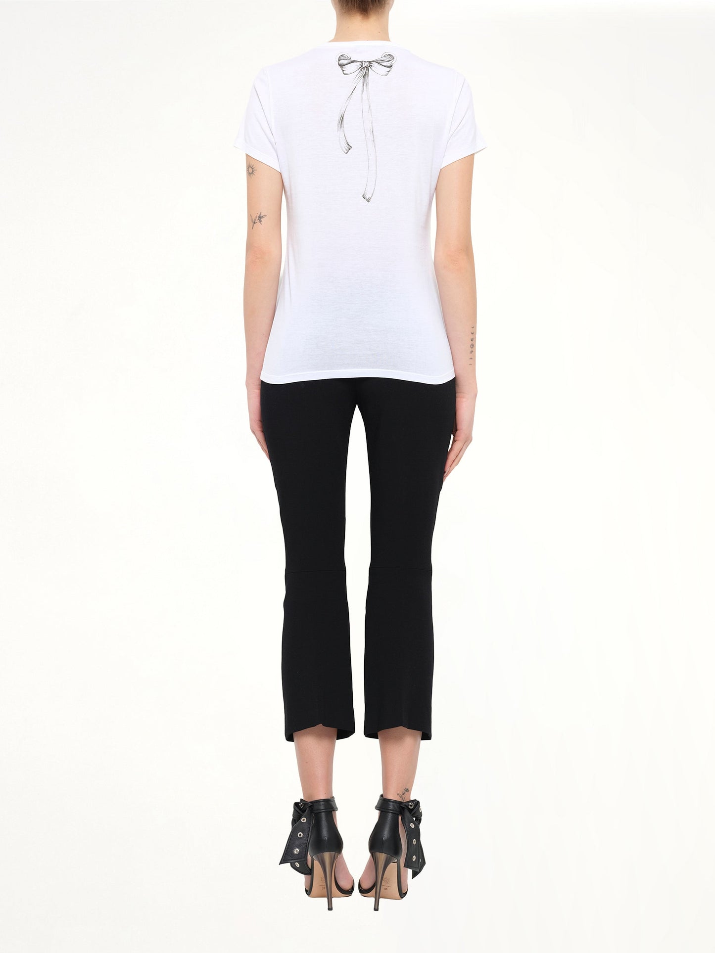 Alexander McQueen Eyelets T-Shirt (White)