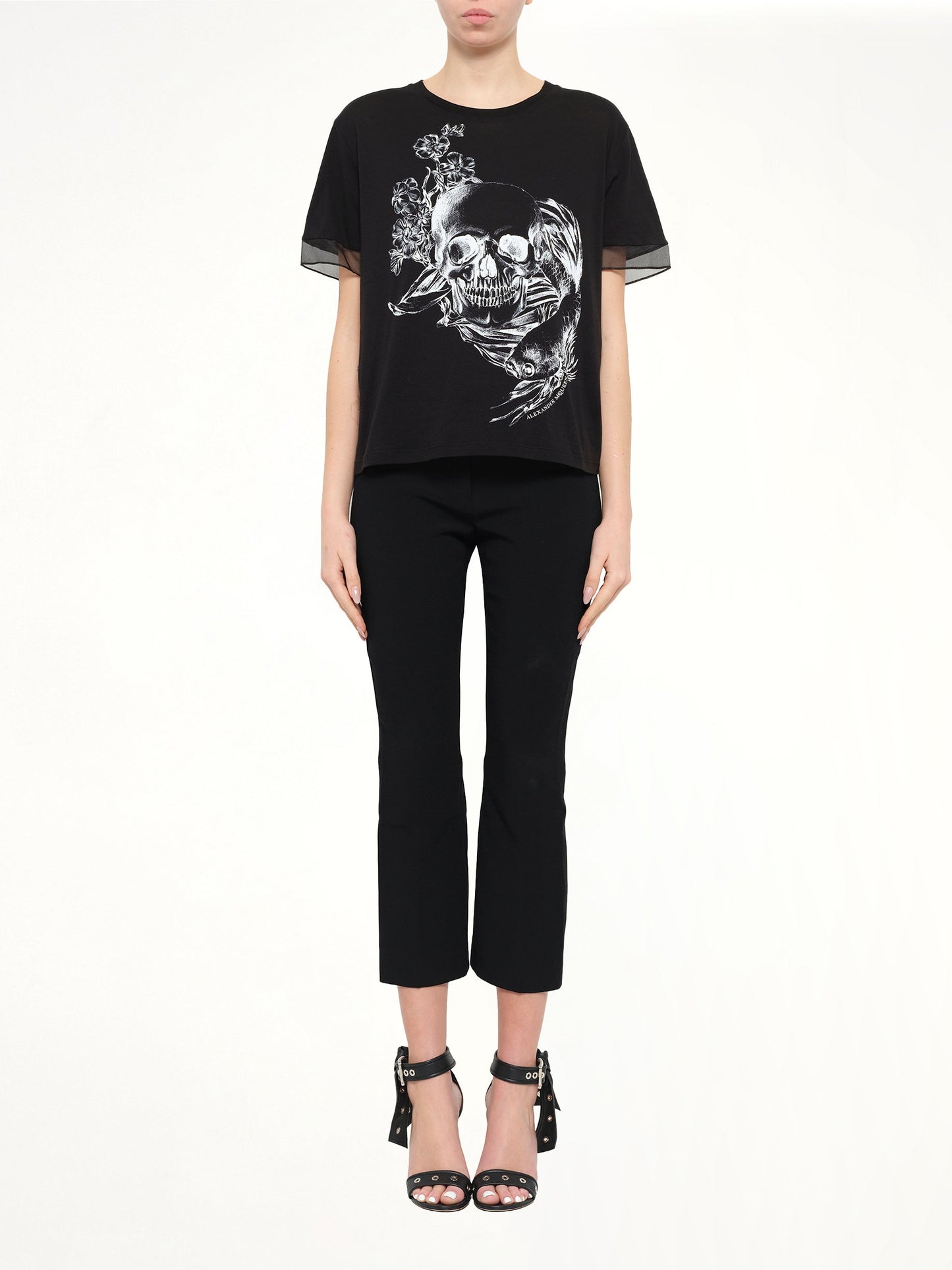 Alexander McQueen Fish Skull Tee (Black)