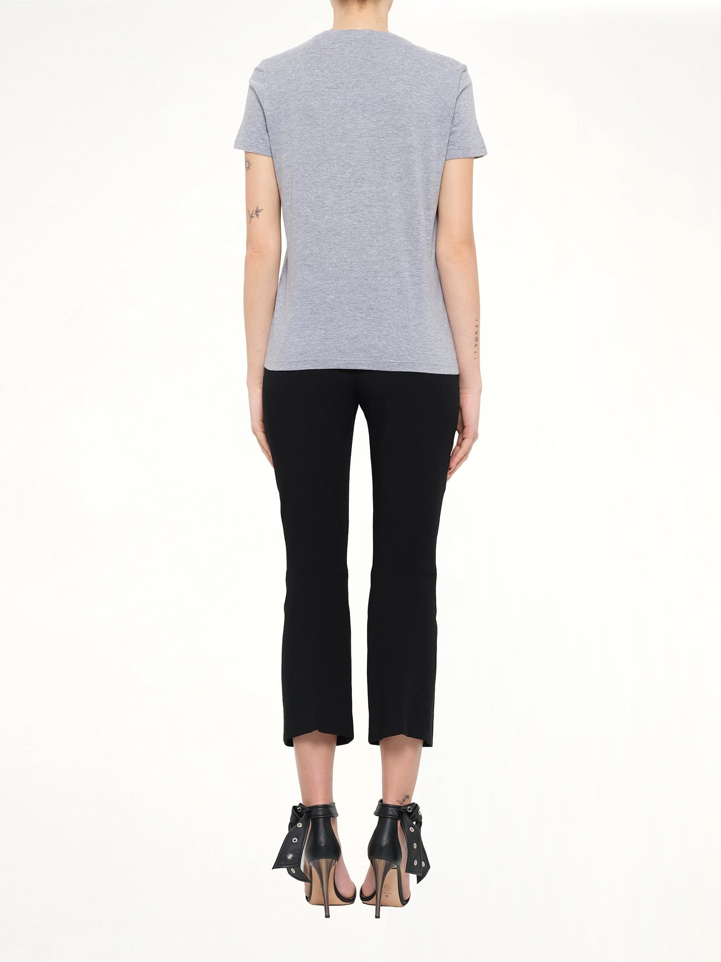 Alexander McQueen Ivy Jet T-Shirt (Grey)