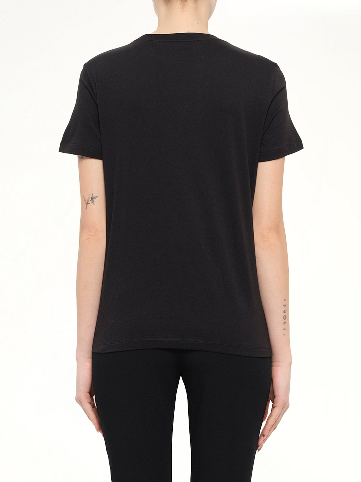 Alexander McQueen Jewelled Skull Tees (Black)