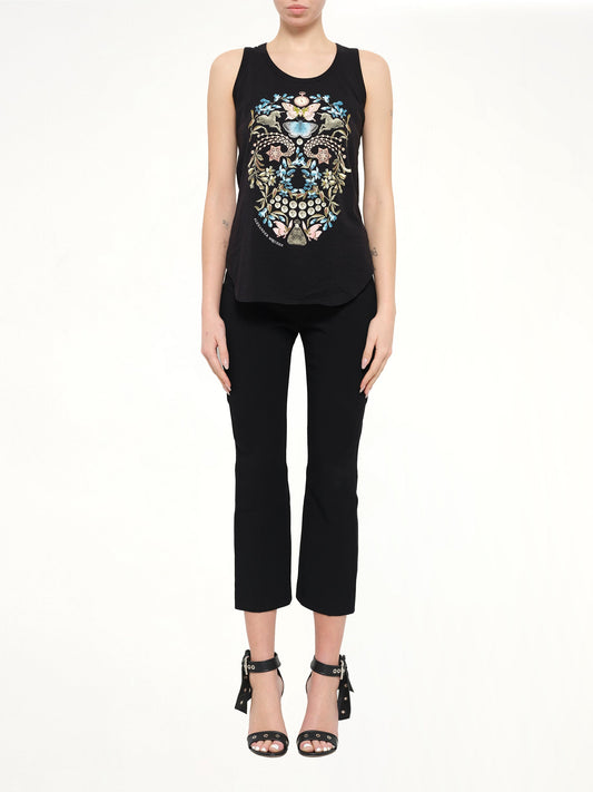 Alexander McQueen Obsidian Skull T-Shirt (Black)