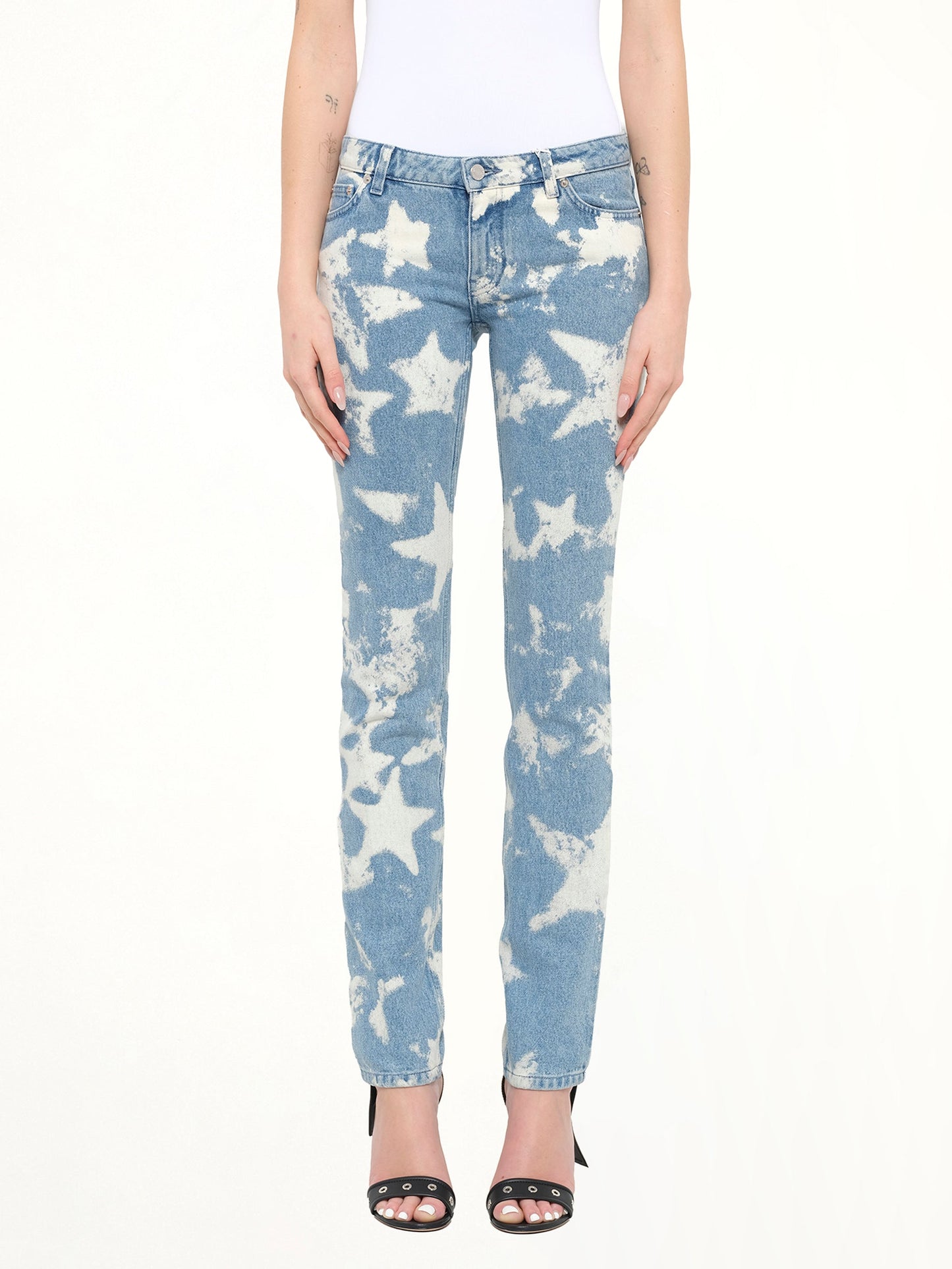 Image of Jeans. Product name - Denim Trousers in Blue colour by brand - GIVENCHY