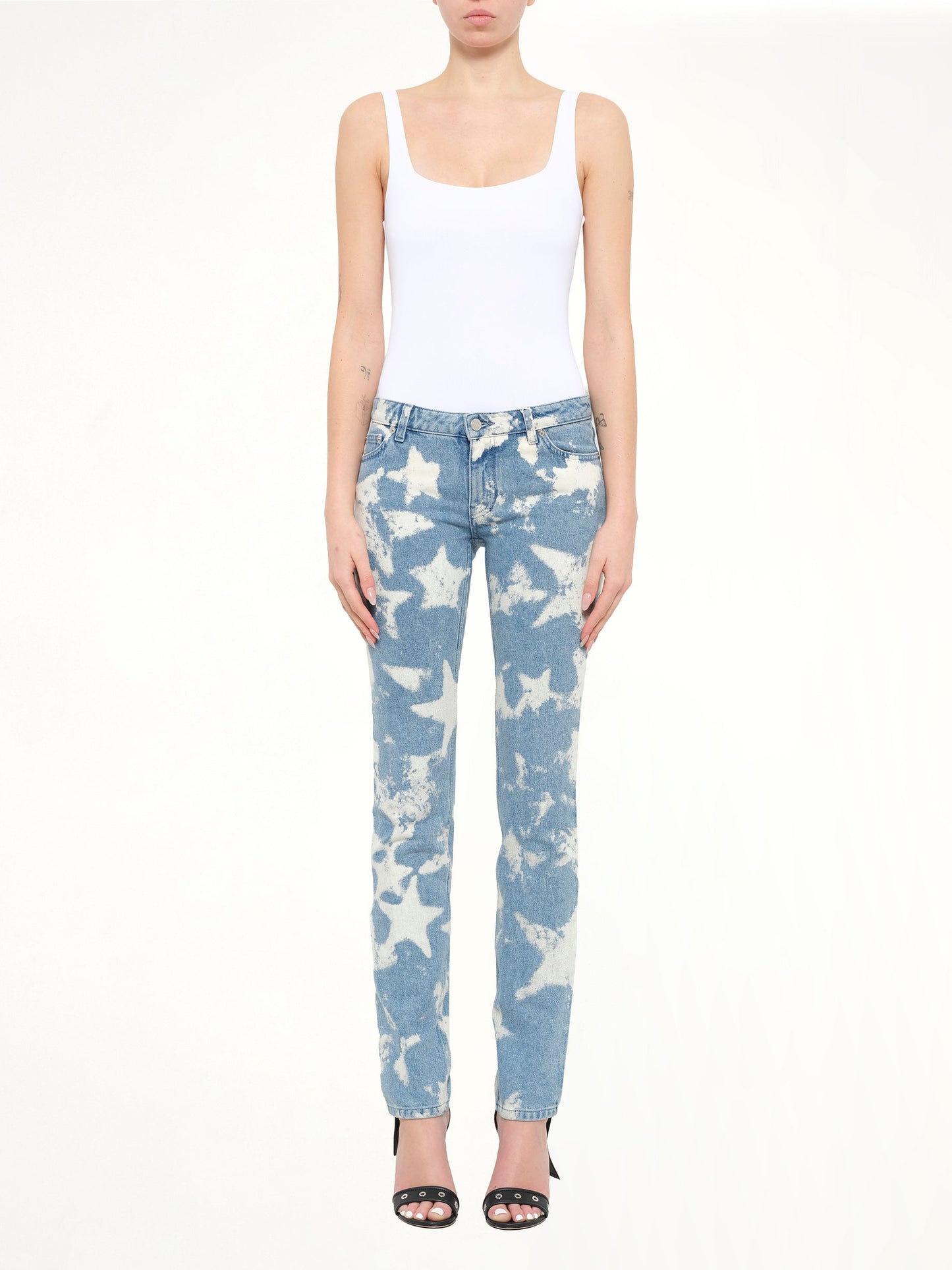 GIVENCHY Denim Trousers (Blue)