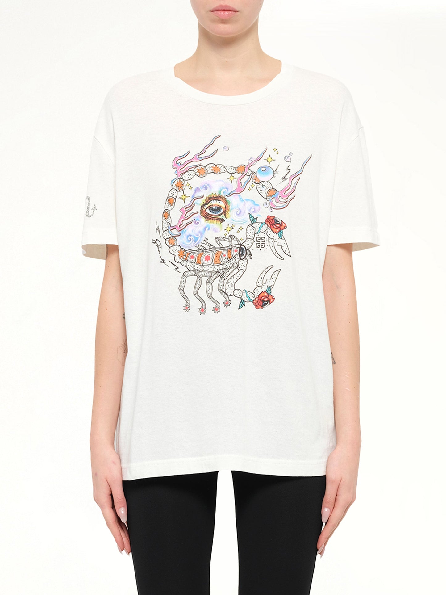 Image of T-Shirts. Product name - Masculine T-Shirt in White colour by brand - GIVENCHY