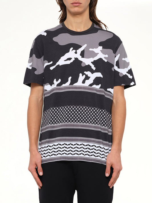 Image of T-Shirts. Product name - Neil Barrett T-Shirt in Black colour by brand - NEIL BARRETT
