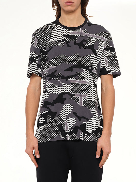 Image of T-Shirts. Product name - Neil Barrett T-Shirt in Black colour by brand - NEIL BARRETT
