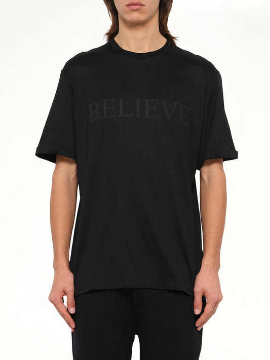 Image of T-Shirts. Product name - Neil Barrett T-Shirt in Black colour by brand - NEIL BARRETT
