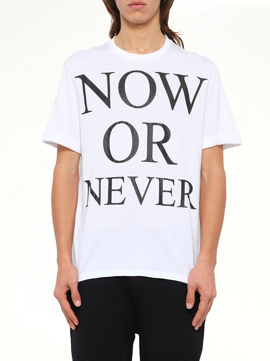 Image of T-Shirts. Product name - Neil Barrett T-Shirt in White colour by brand - NEIL BARRETT