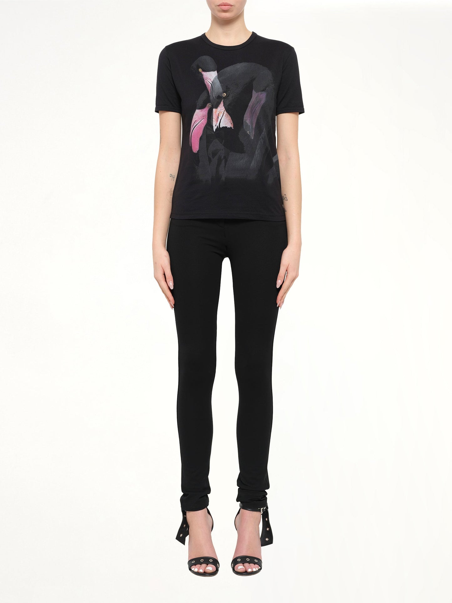 GIVENCHY Podium Flamengo T-Shirts (Black)