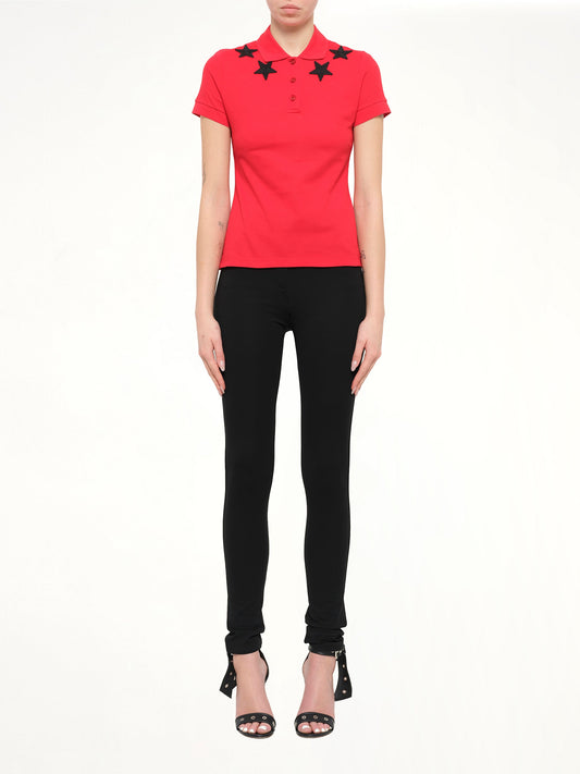 GIVENCHY Short Sleeve Polo (Red)
