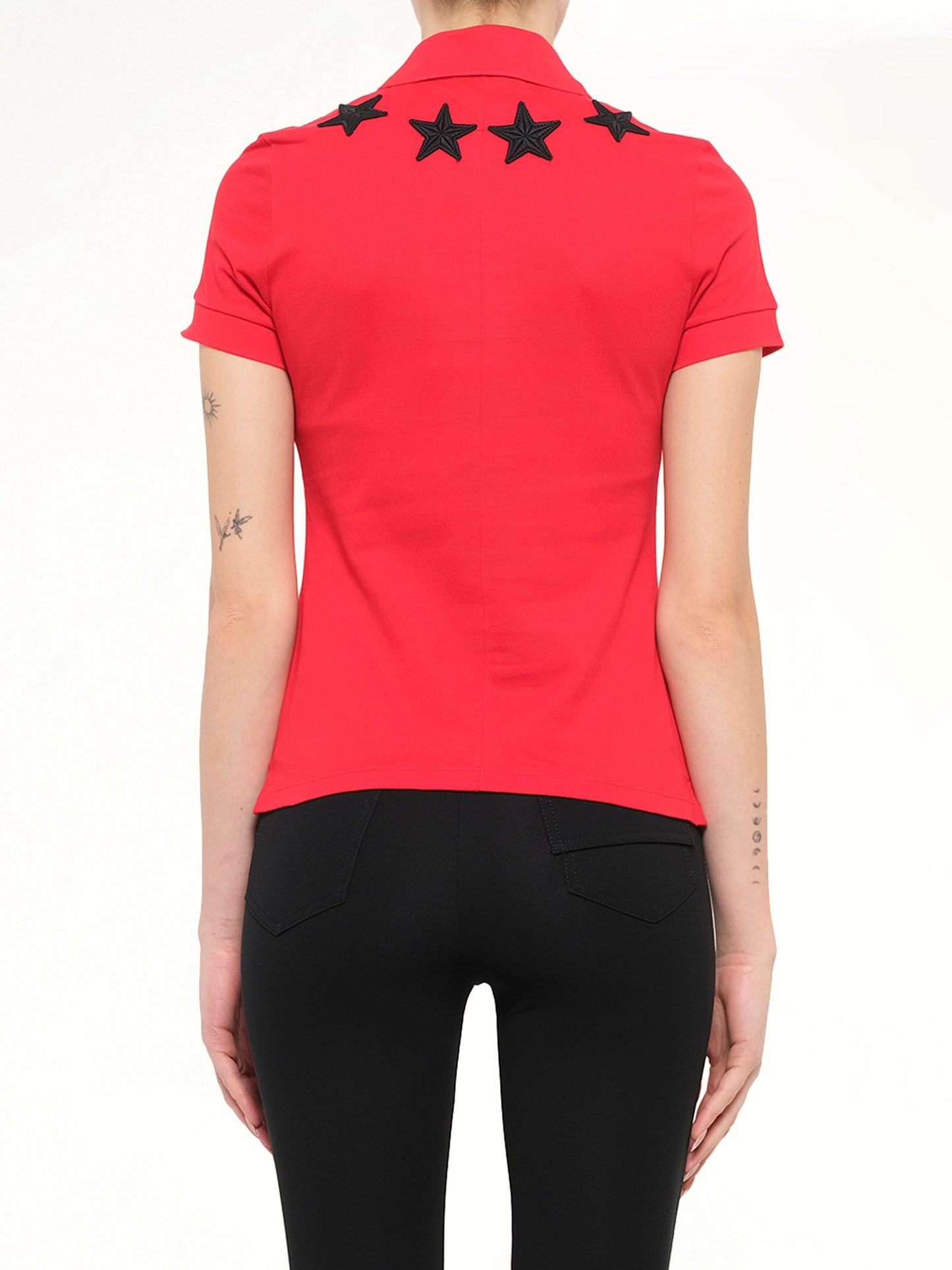 GIVENCHY Short Sleeve Polo (Red)
