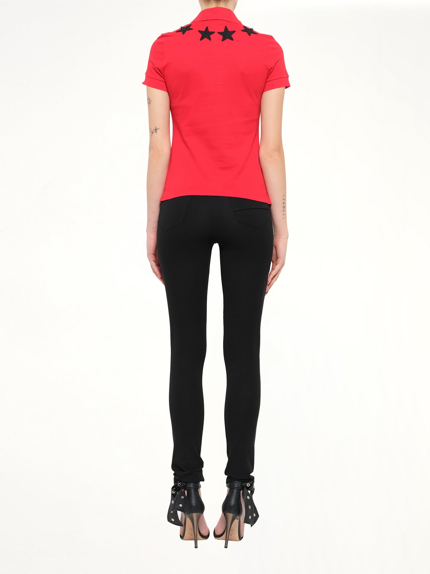 GIVENCHY Short Sleeve Polo (Red)