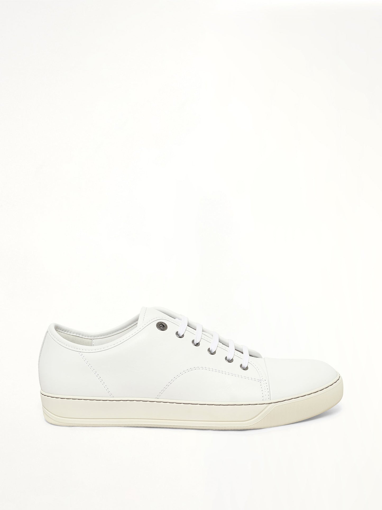 Image of Sneakers. Product name - Captoe Sneaker in White colour by brand - LANVIN
