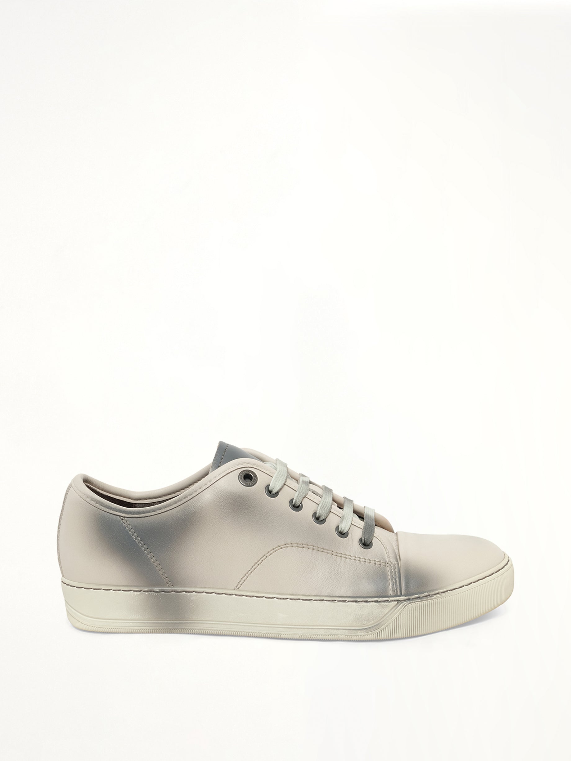Image of Sneakers. Product name - Low Sneaker Spray in White colour by brand - LANVIN