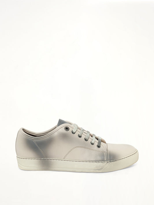 Image of Sneakers. Product name - Low Sneaker Spray in White colour by brand - LANVIN