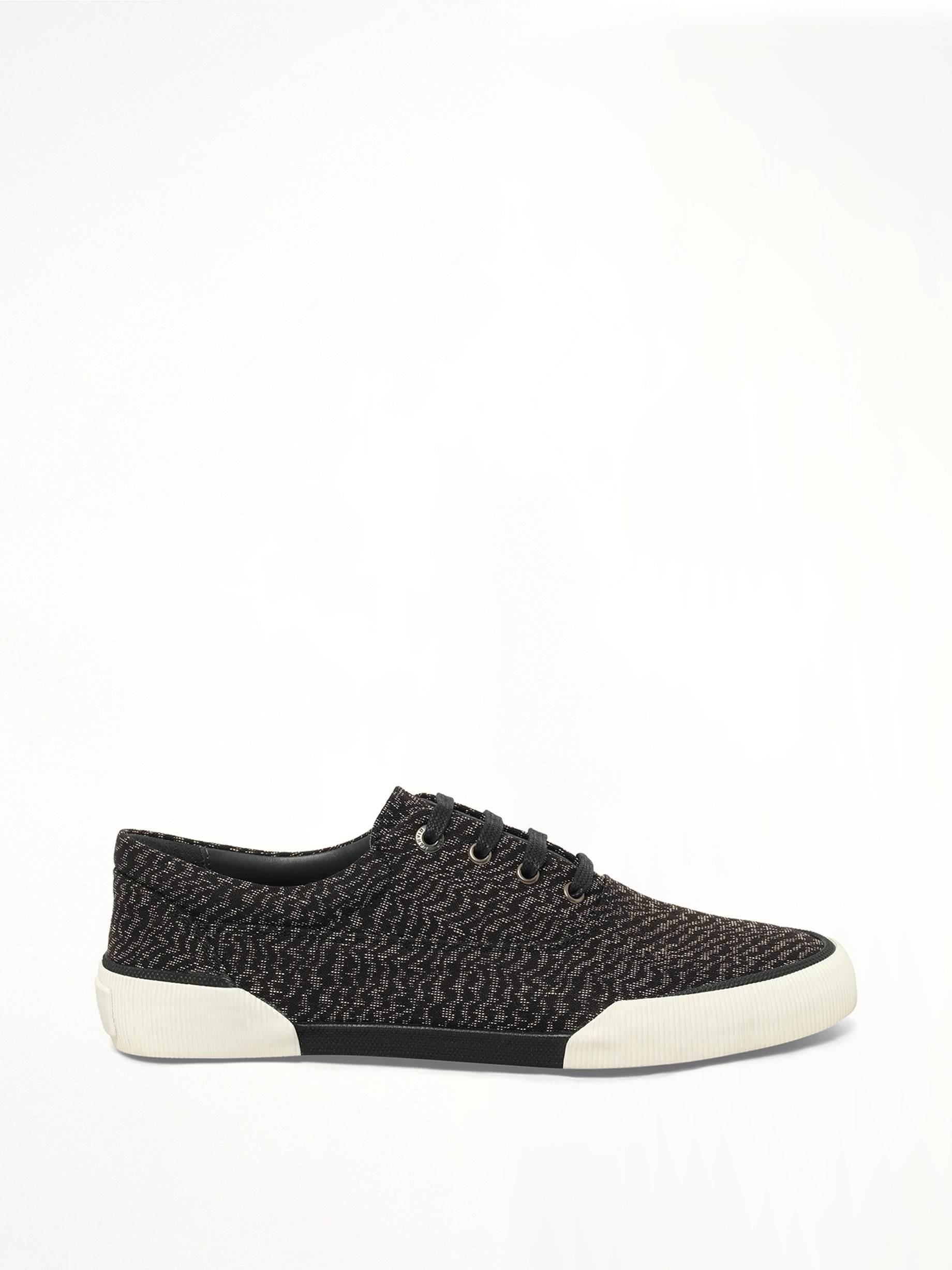 Image of Sneakers. Product name - Oxford Sneaker in Black colour by brand - LANVIN